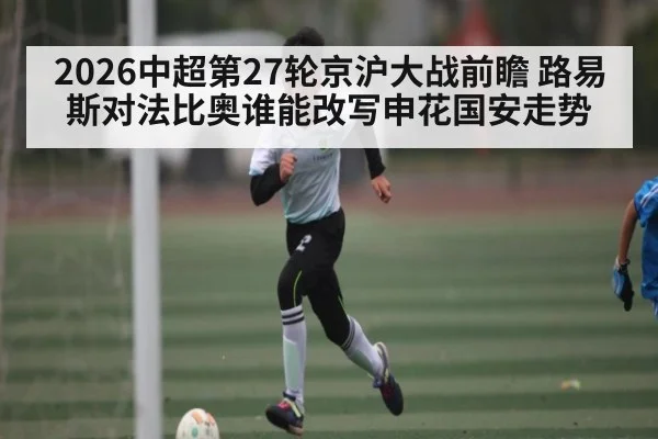 2026中超第27轮京沪大战前瞻 路易斯对法比奥谁能改写申花国安走势 | kaiyun
